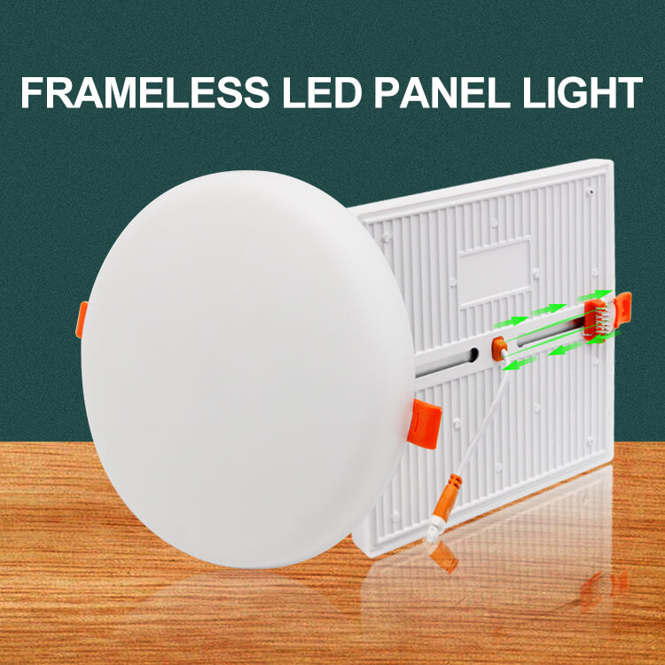 What is adjustable hole cut size LED panel light